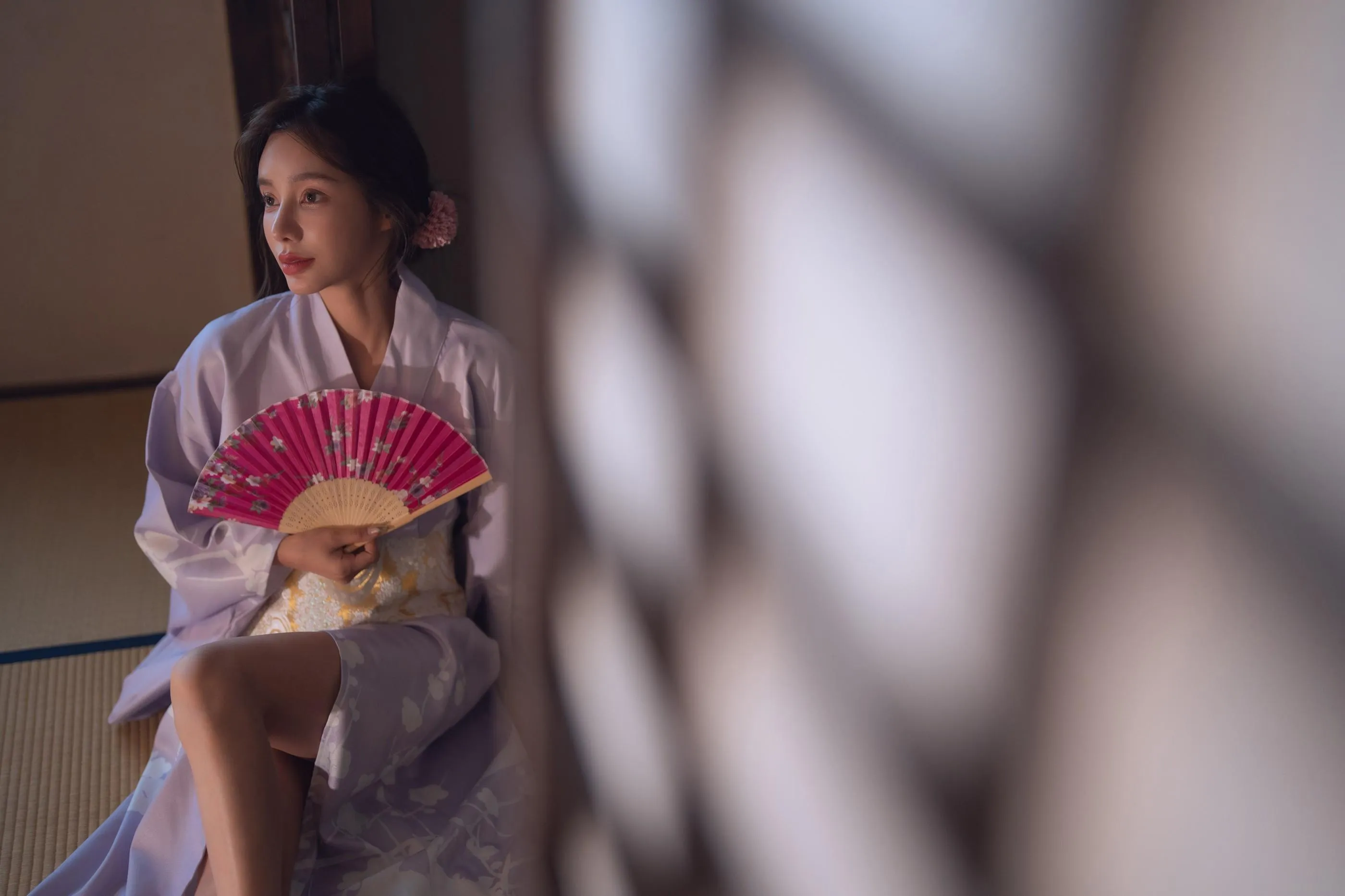 [YITUYU艺图语]2022.07.11 轻私纯欲和服写真 姝雯同学 [61P]插图7